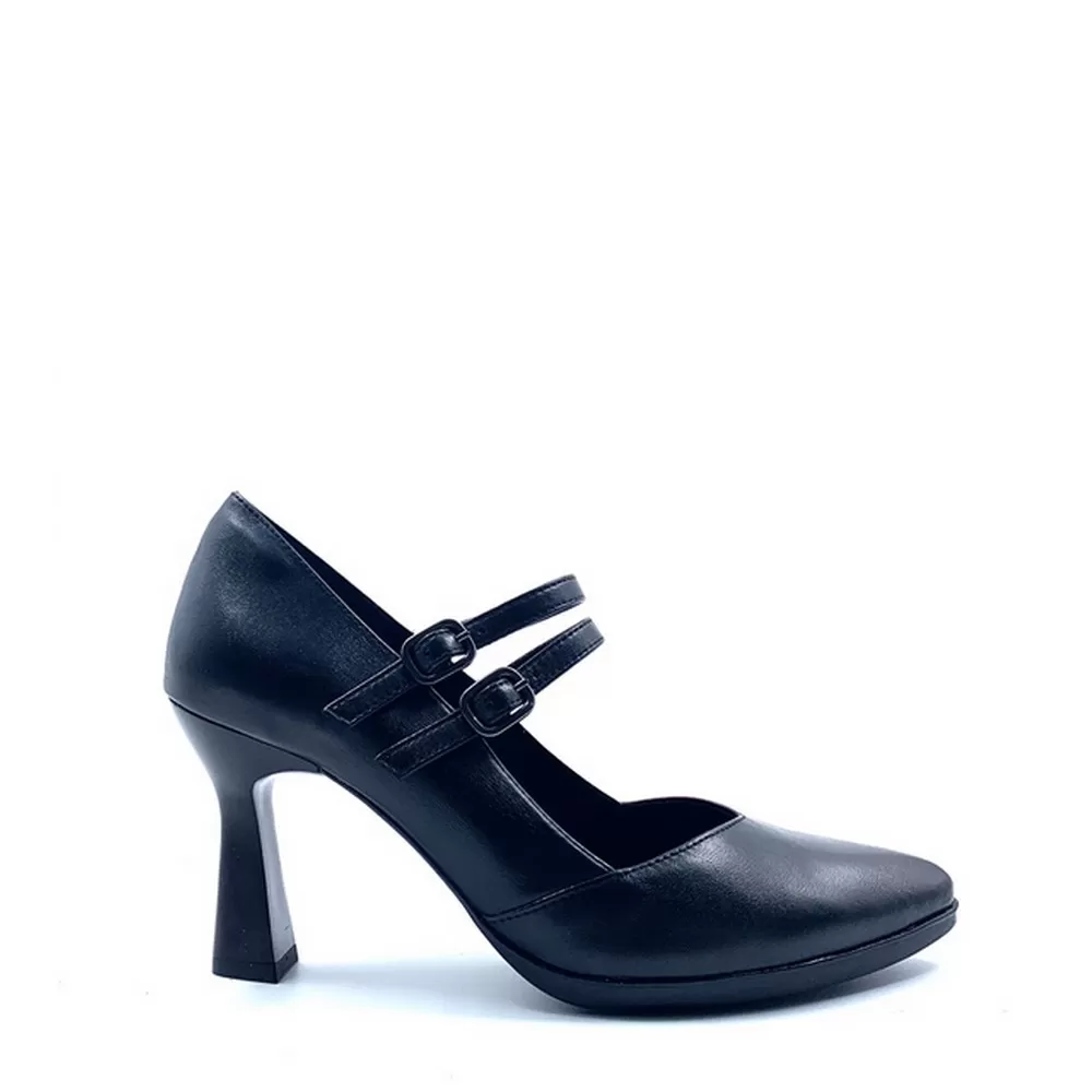 Γυναικείες Ανατομικές Γόβες με Μπαρέτα Saga9 Black